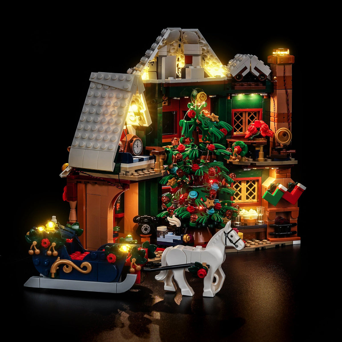 LED Verlichtingskit voor LEGO Icons Vakantiehuis 11387 – Kerstverlichting voor LEGO Bouwsets