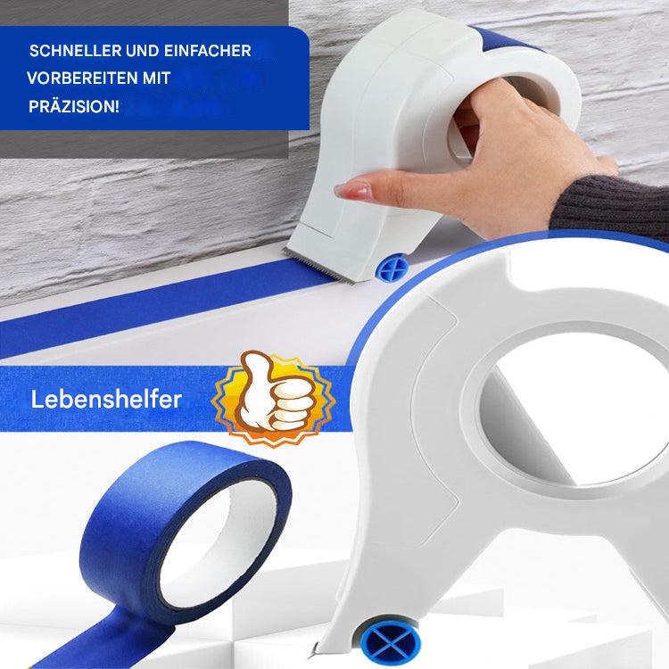 Verfafplak Applicator Voor Schone Verf Randen Met Snijder En Rollen