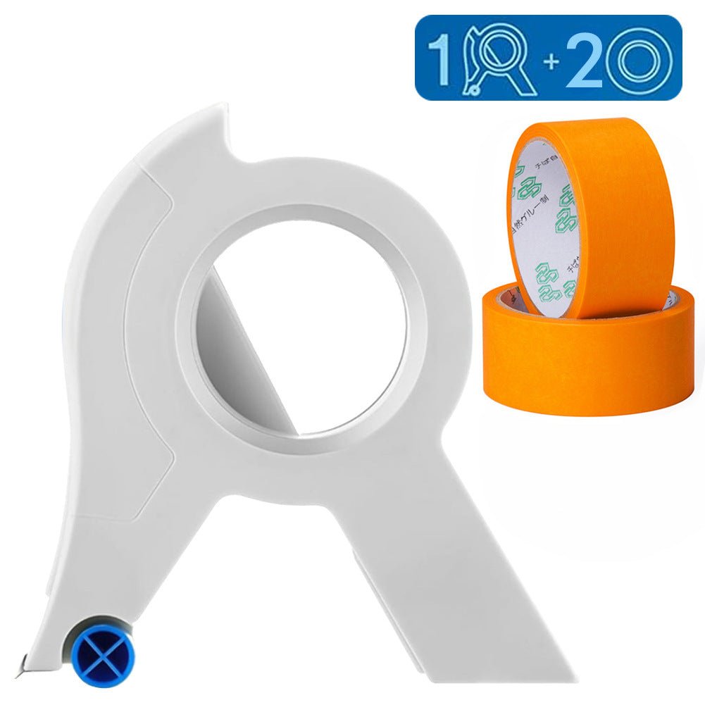 Verfafplak Applicator Voor Schone Verf Randen Met Snijder En Rollen