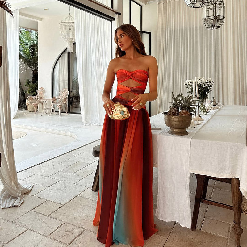 LuxeCharm Prom-Maxikleed | Elegante Avondjurk voor Onvergetelijke Gelegenheden