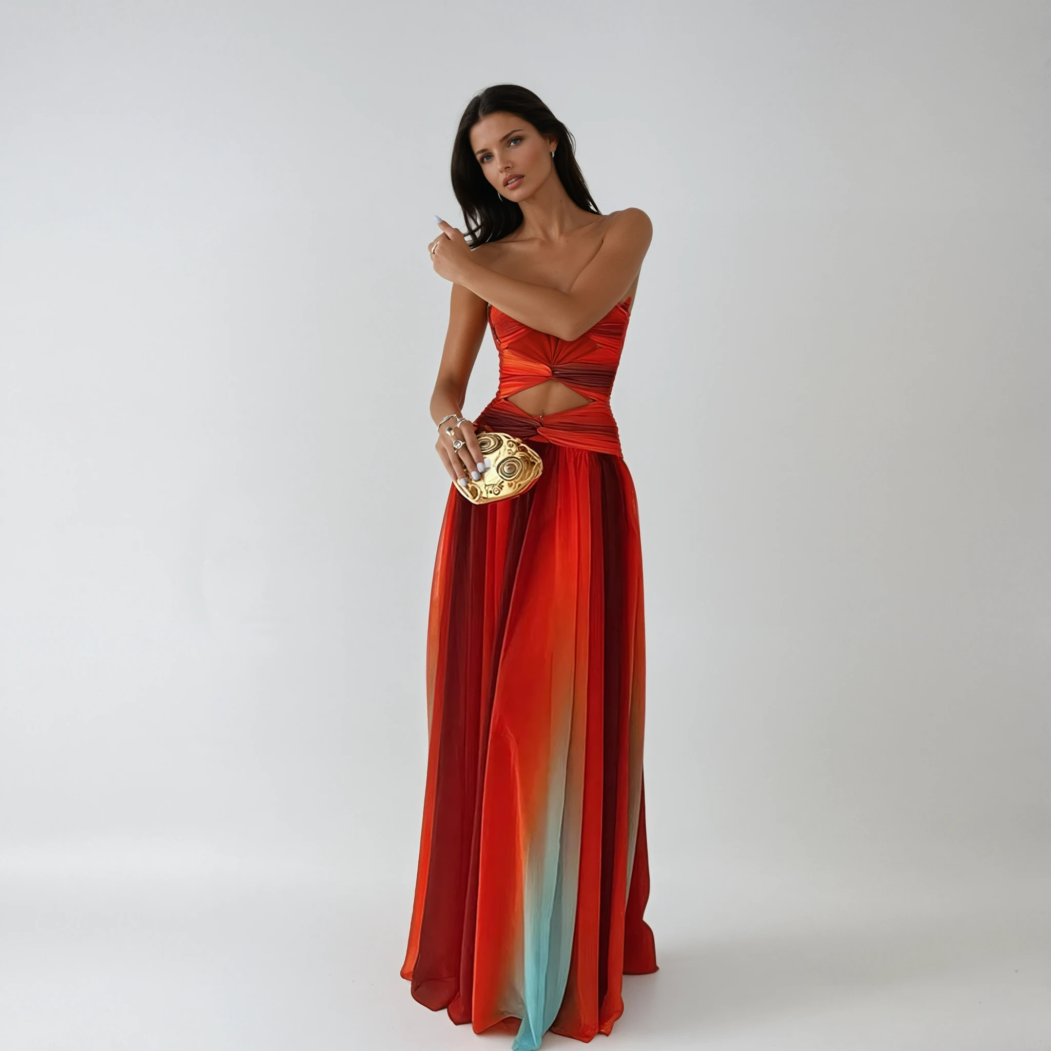 LuxeCharm Prom-Maxikleed | Elegante Avondjurk voor Onvergetelijke Gelegenheden