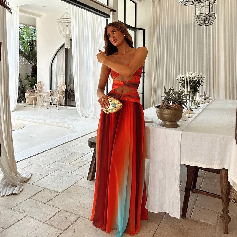 LuxeCharm Prom-Maxikleed | Elegante Avondjurk voor Onvergetelijke Gelegenheden