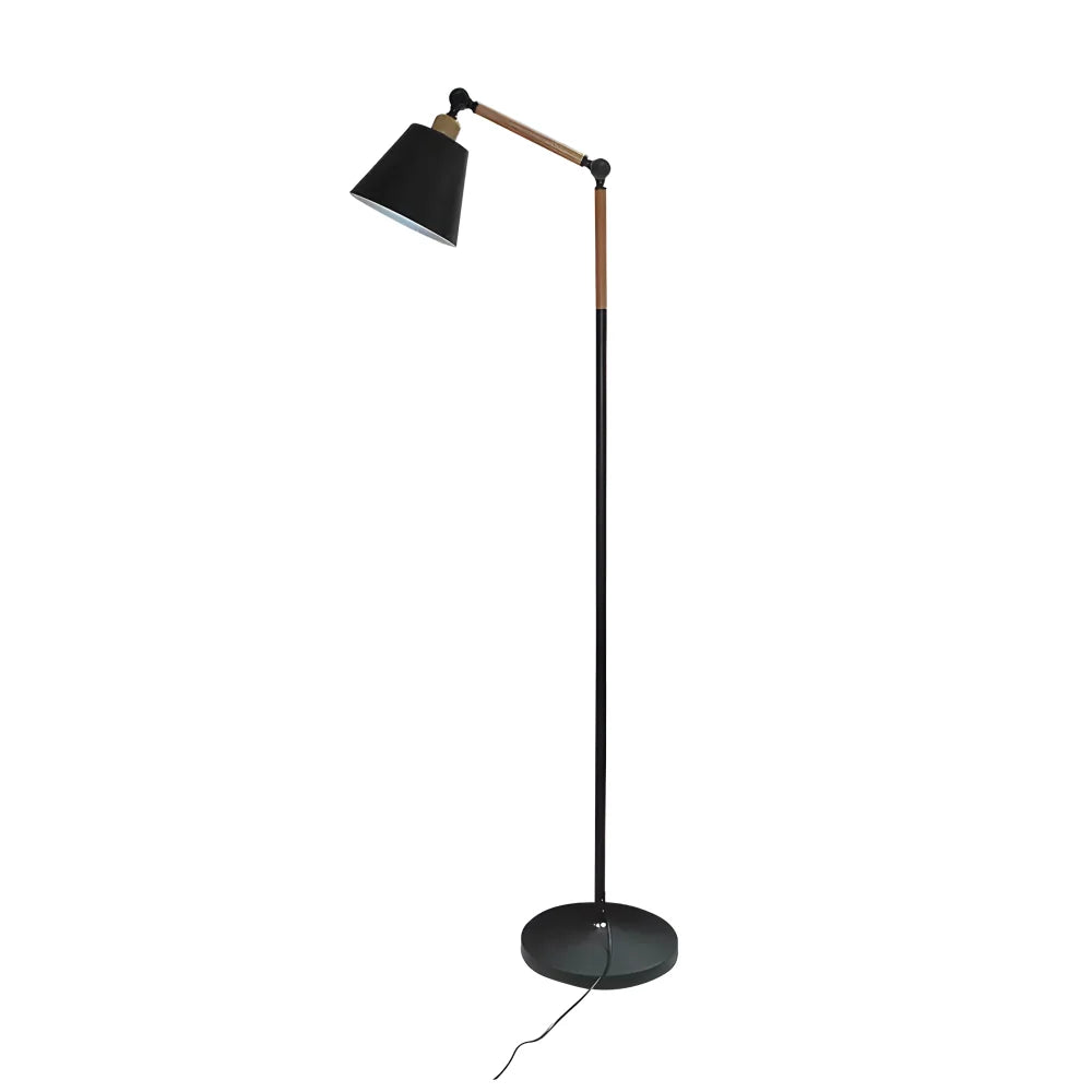 Nordic Vloerlamp – Minimalistisch Design met Verstelbare Lampenkop