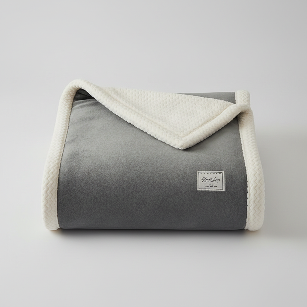 CozyLuxe Fleece-dekens – Zachte winterdeken van hoogwaardig polyester voor warmte en comfort