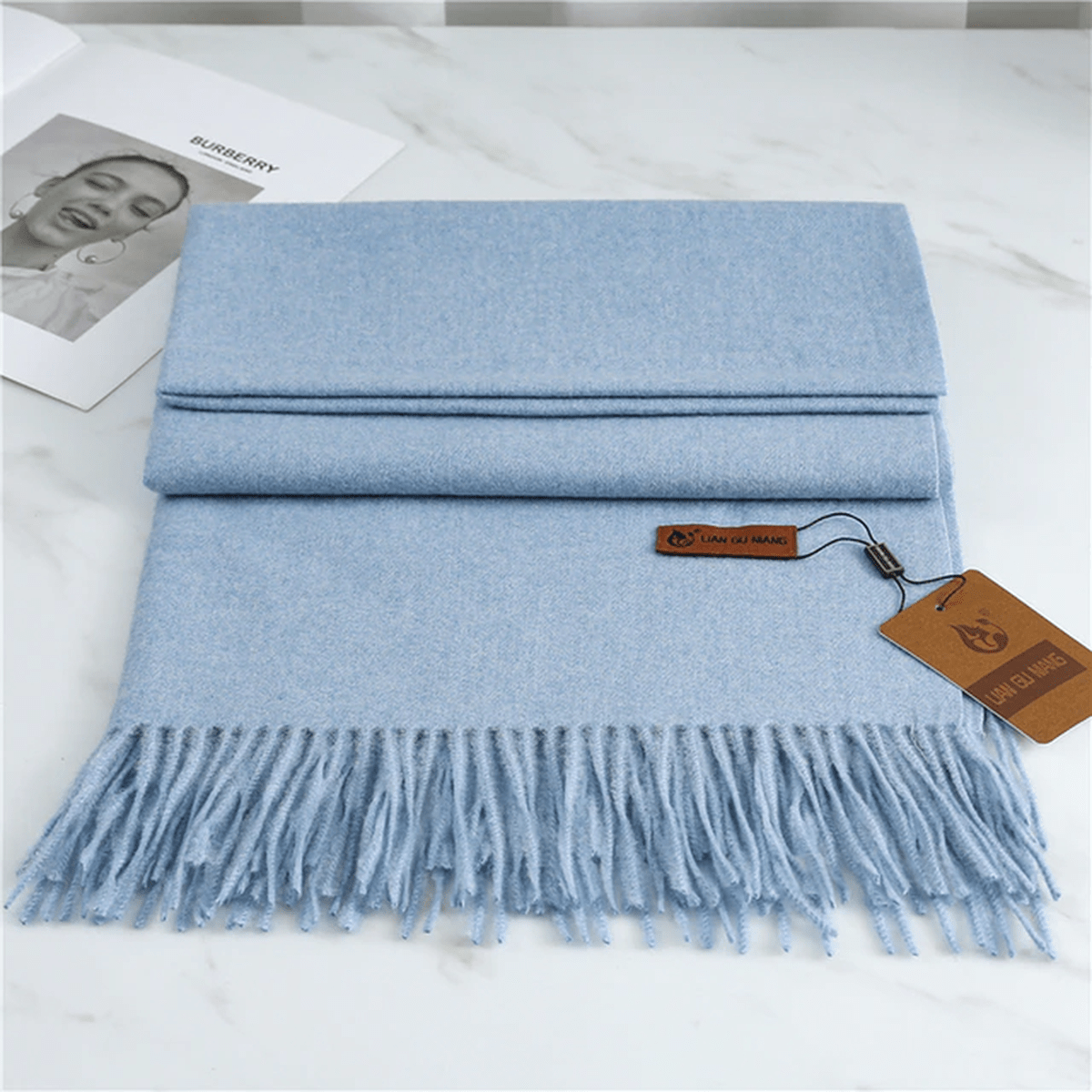 Luxueuze Kasjmier Sjaal – Elegant, Warmte en Comfort