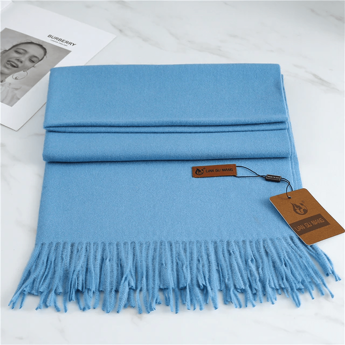 Luxueuze Kasjmier Sjaal – Elegant, Warmte en Comfort