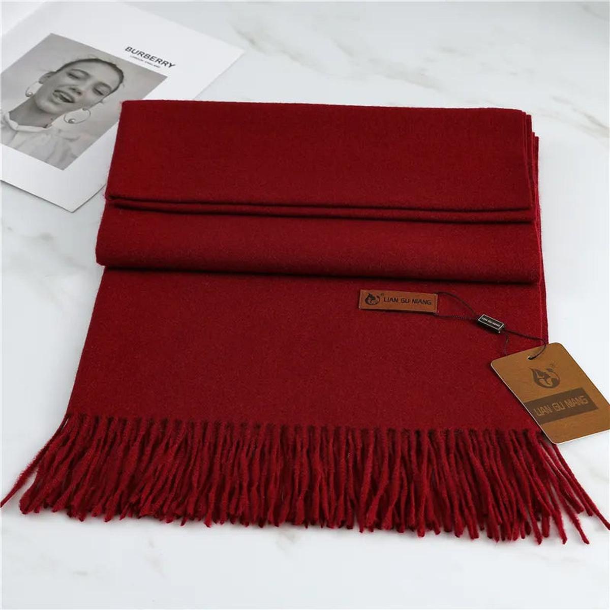 Luxueuze Kasjmier Sjaal – Elegant, Warmte en Comfort