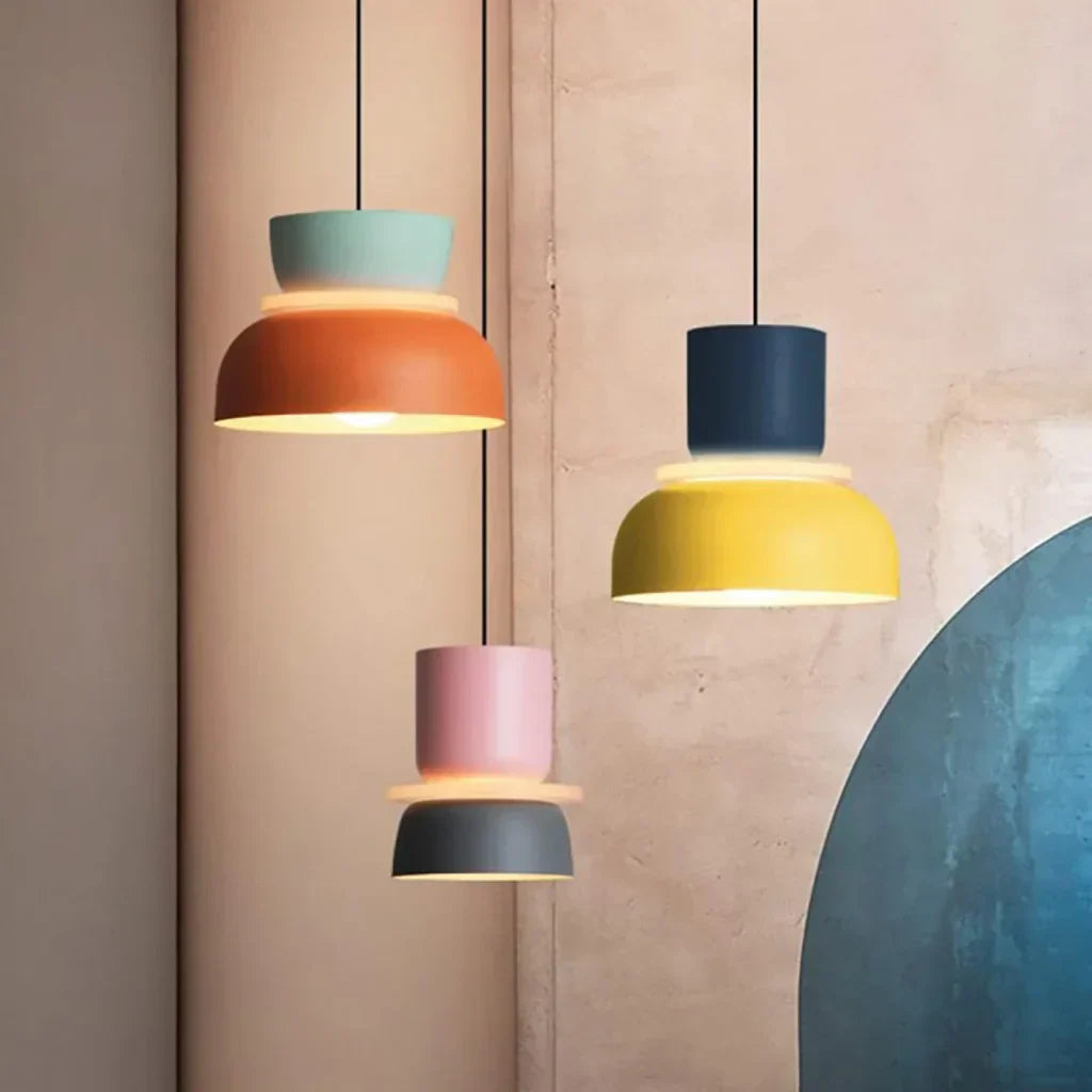 Dulcy Kleurblok Nordic Hanglamp