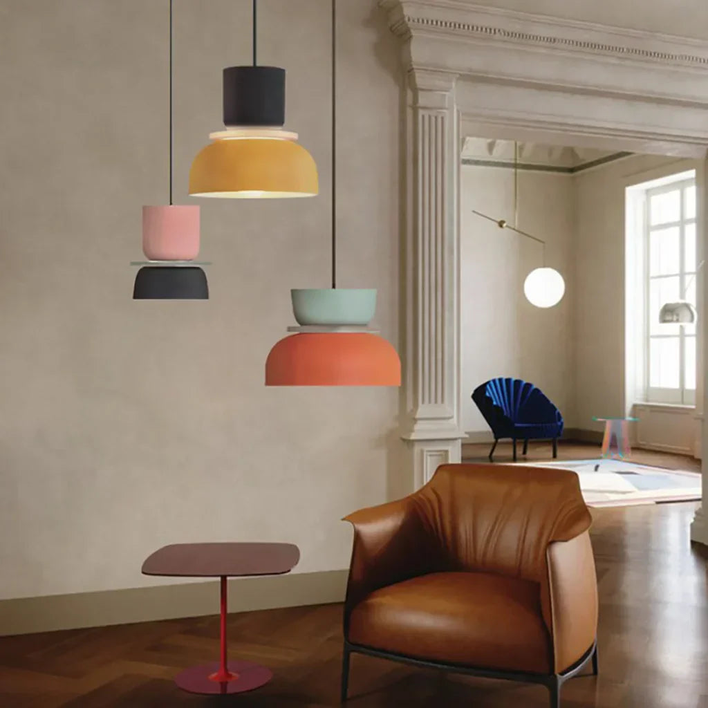 Dulcy Kleurblok Nordic Hanglamp