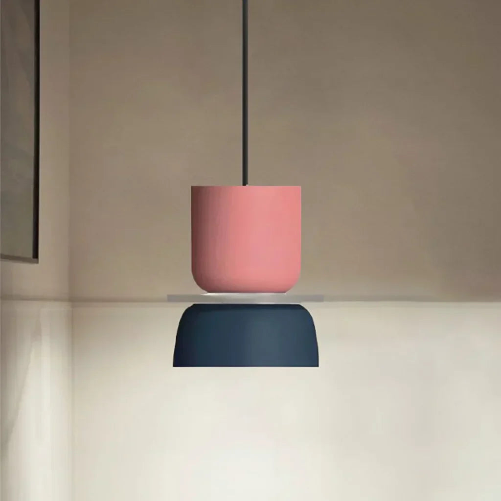 Dulcy Kleurblok Nordic Hanglamp