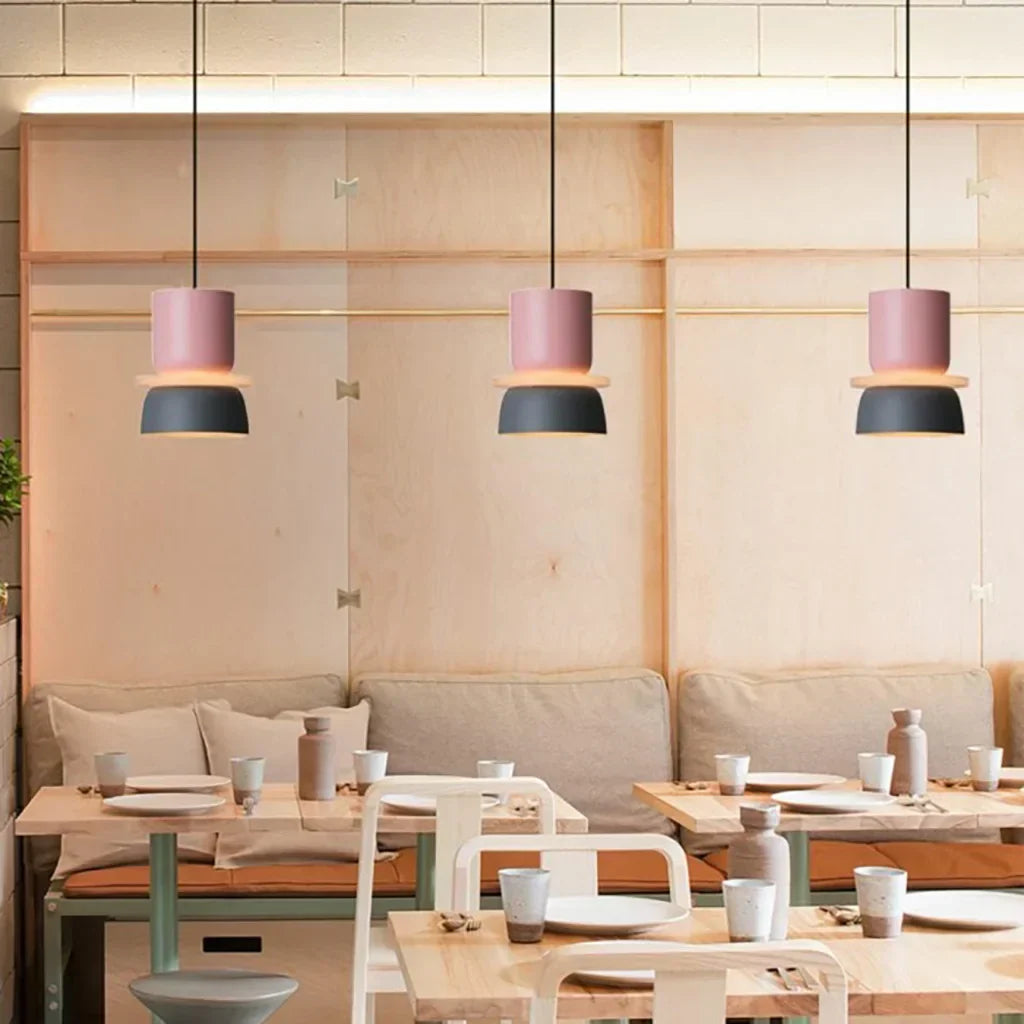 Dulcy Kleurblok Nordic Hanglamp