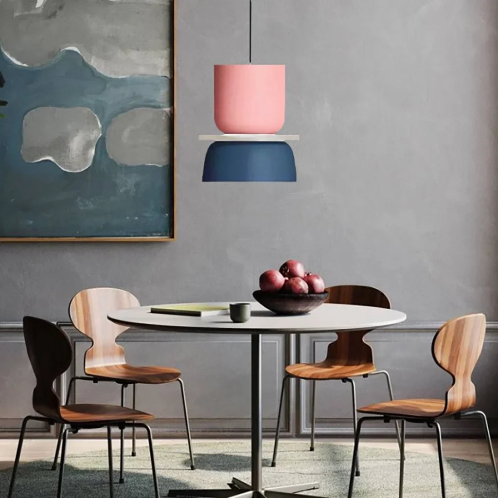 Lucie Kleurblok Nordic Hanglamp