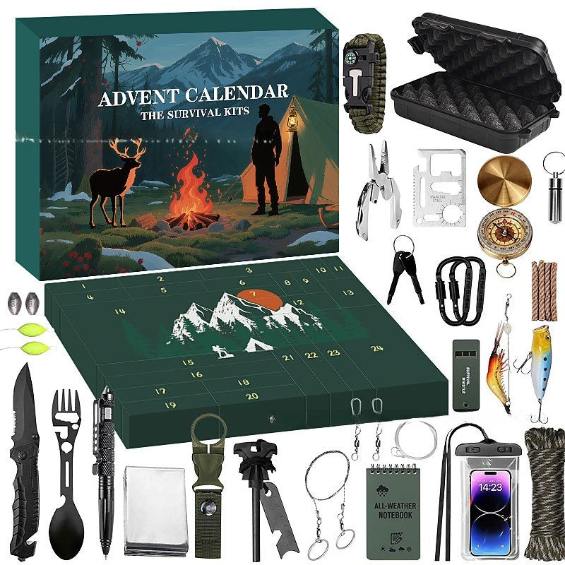 Gereedschap Adventskalender – 24 Dagen met Outdoor & Avontuurlijke Tools