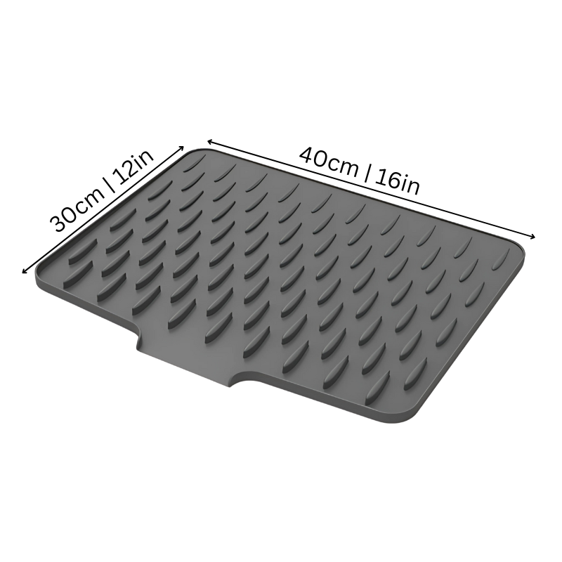 FlexiDry Siliconen-Droogmat – Hittebestendig, Antislip & Ruimtebesparend Ontwerp