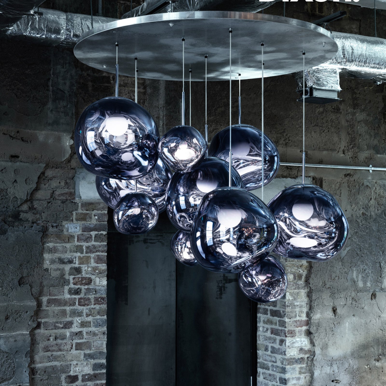 Meervlamige Hanglamp | Sculpturaal Melt Ontwerp