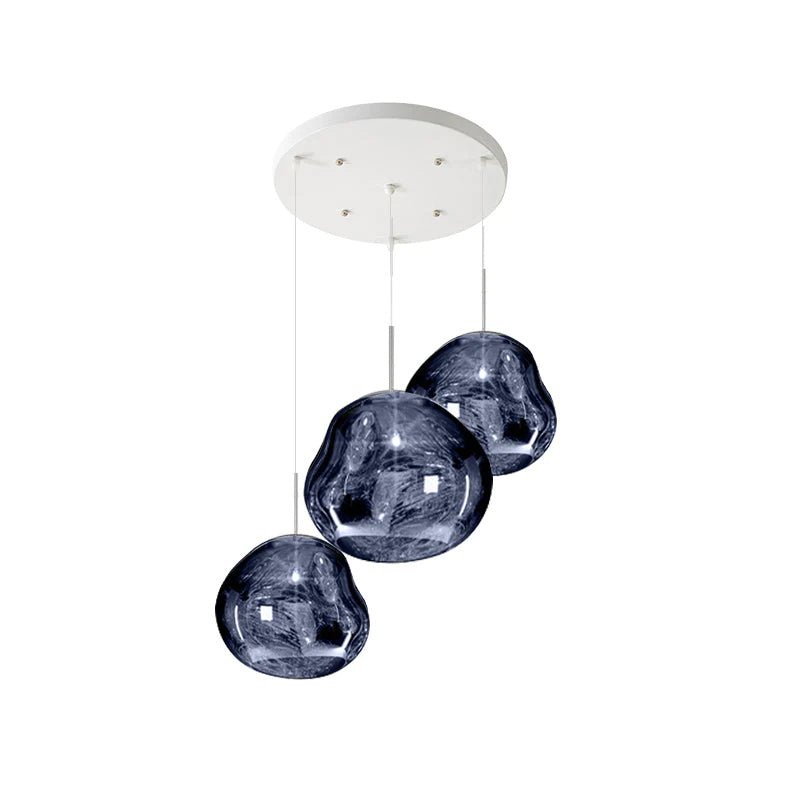 Meervlamige Hanglamp | Sculpturaal Melt Ontwerp
