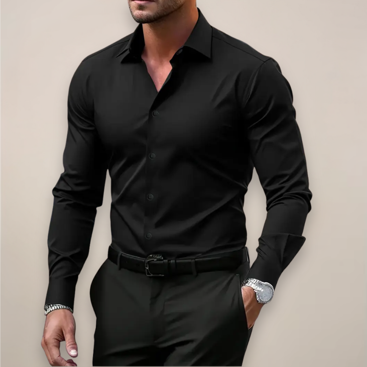 Daniel | Stijlvol Heren Lente Slim Fit Overhemd