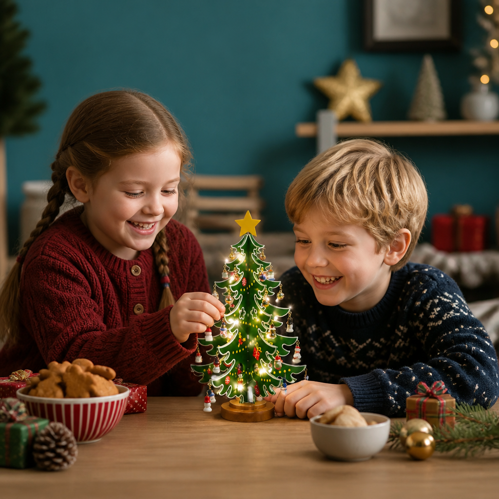 Mini Kerstboomversieringen Adventskalender – 24 Dagen Vol Kerstverrassingen