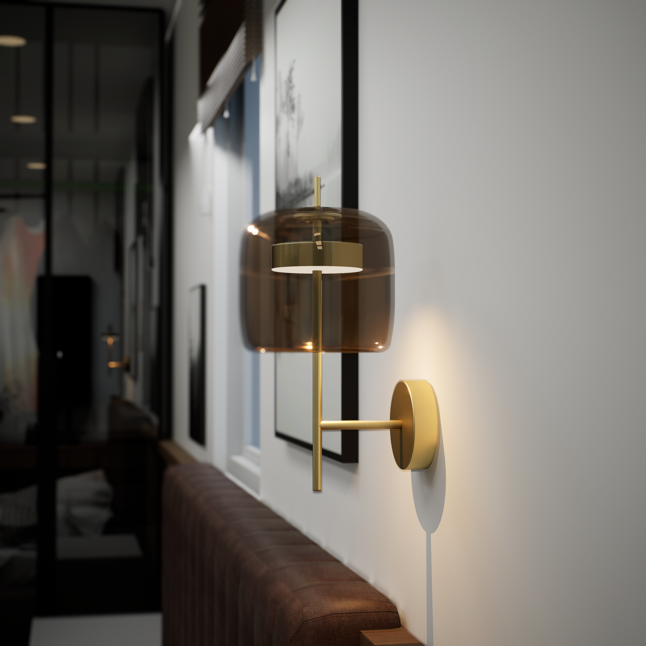 Mid-Century Wandlamp