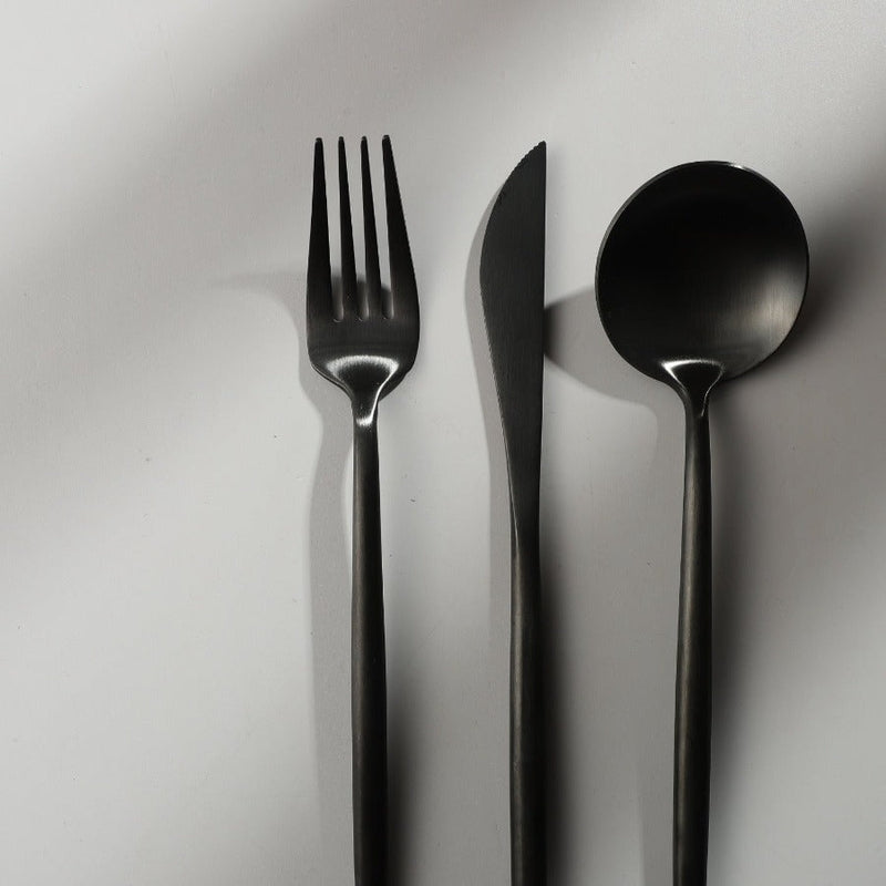 Minimalistisch Roestvrij Staal Bestek Elegante Eenvoud
