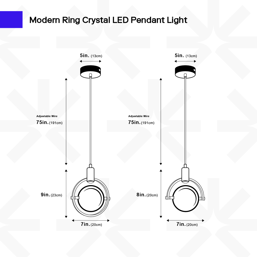 Moderne Ring Hanglamp