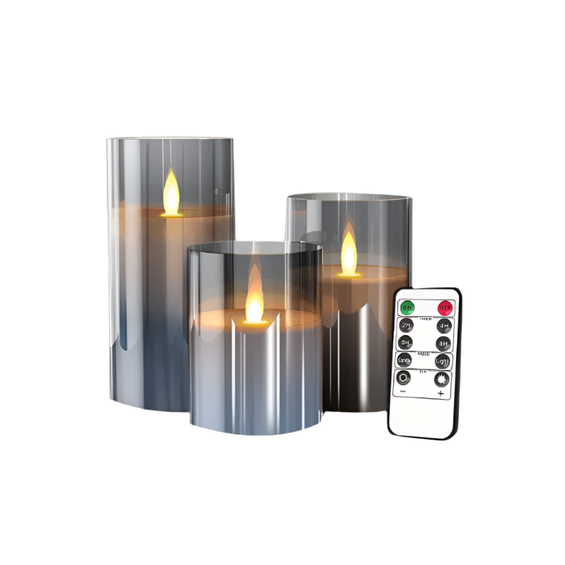 LuxeLumen LED Kaarsenset | Elegante LED kaarsen met afstandsbediening voor sfeervolle ambiance