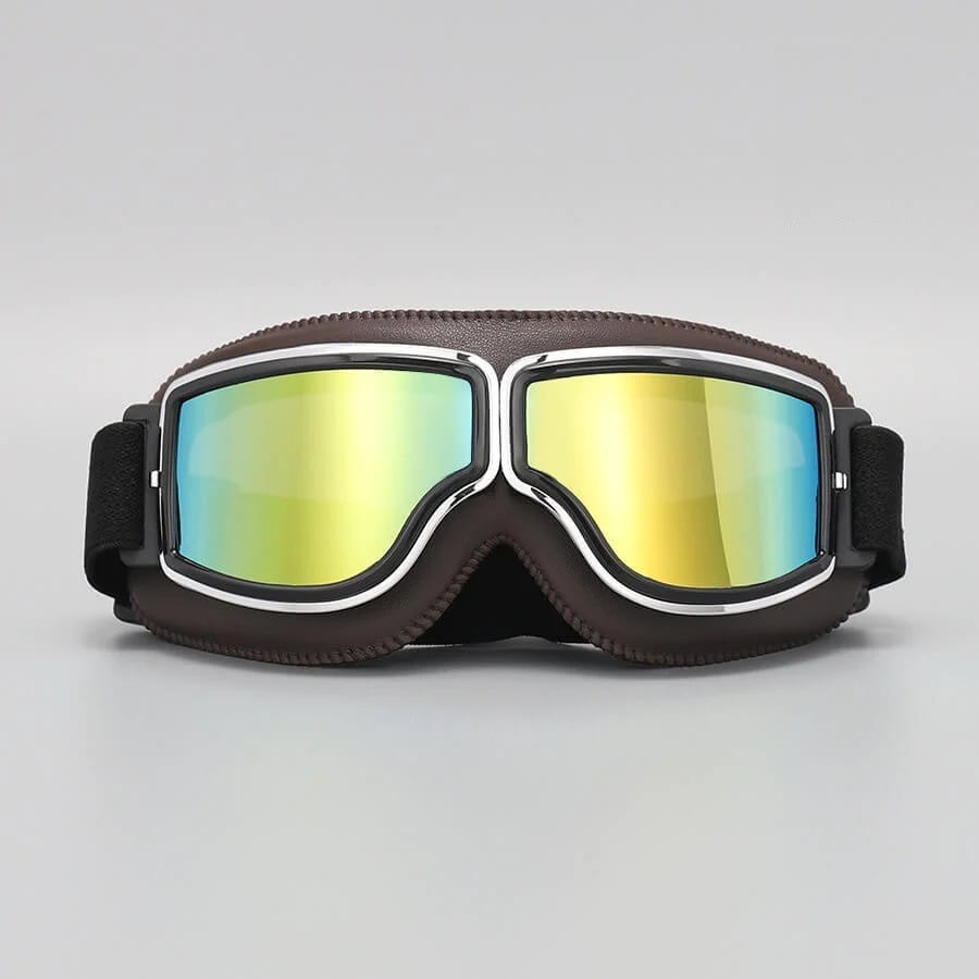 Motorbril | UV-bescherming | Schokbestendig & Verstelbaar | RetroGoggles