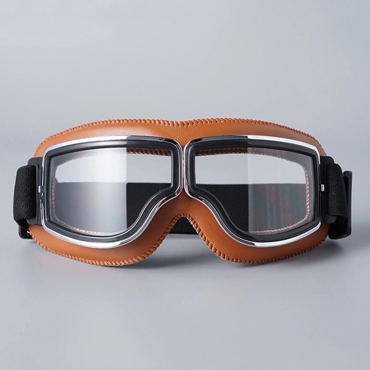 Motorbril | UV-bescherming | Schokbestendig & Verstelbaar | RetroGoggles