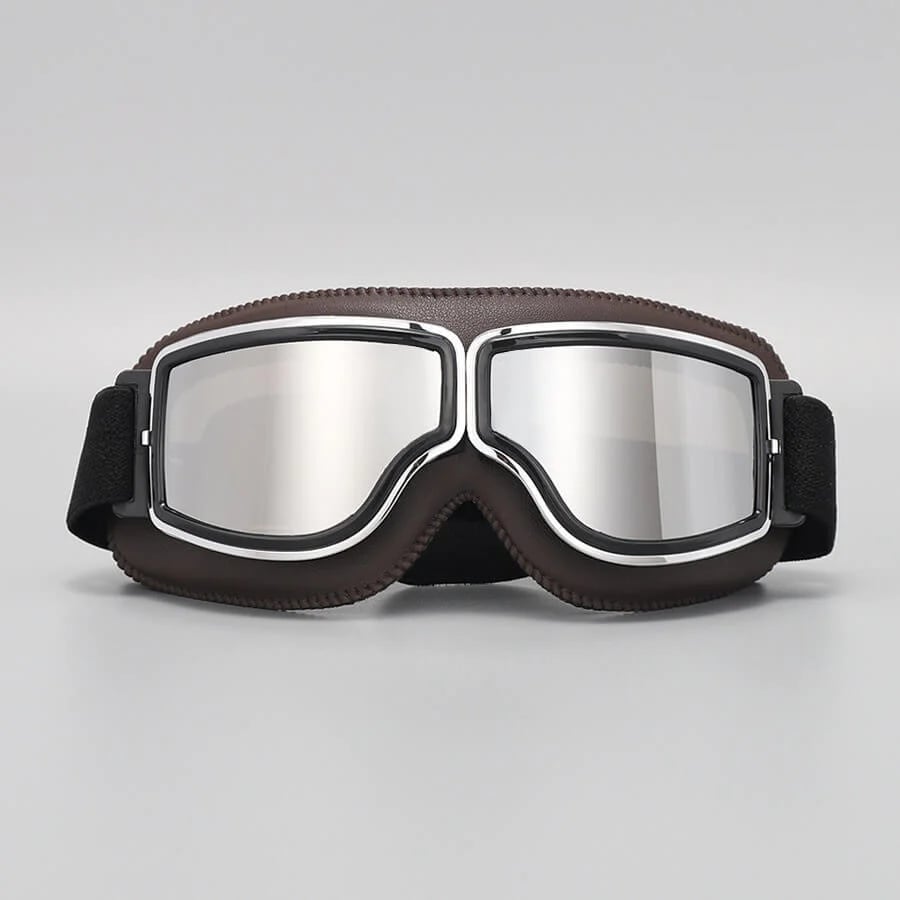 Motorbril | UV-bescherming | Schokbestendig & Verstelbaar | RetroGoggles