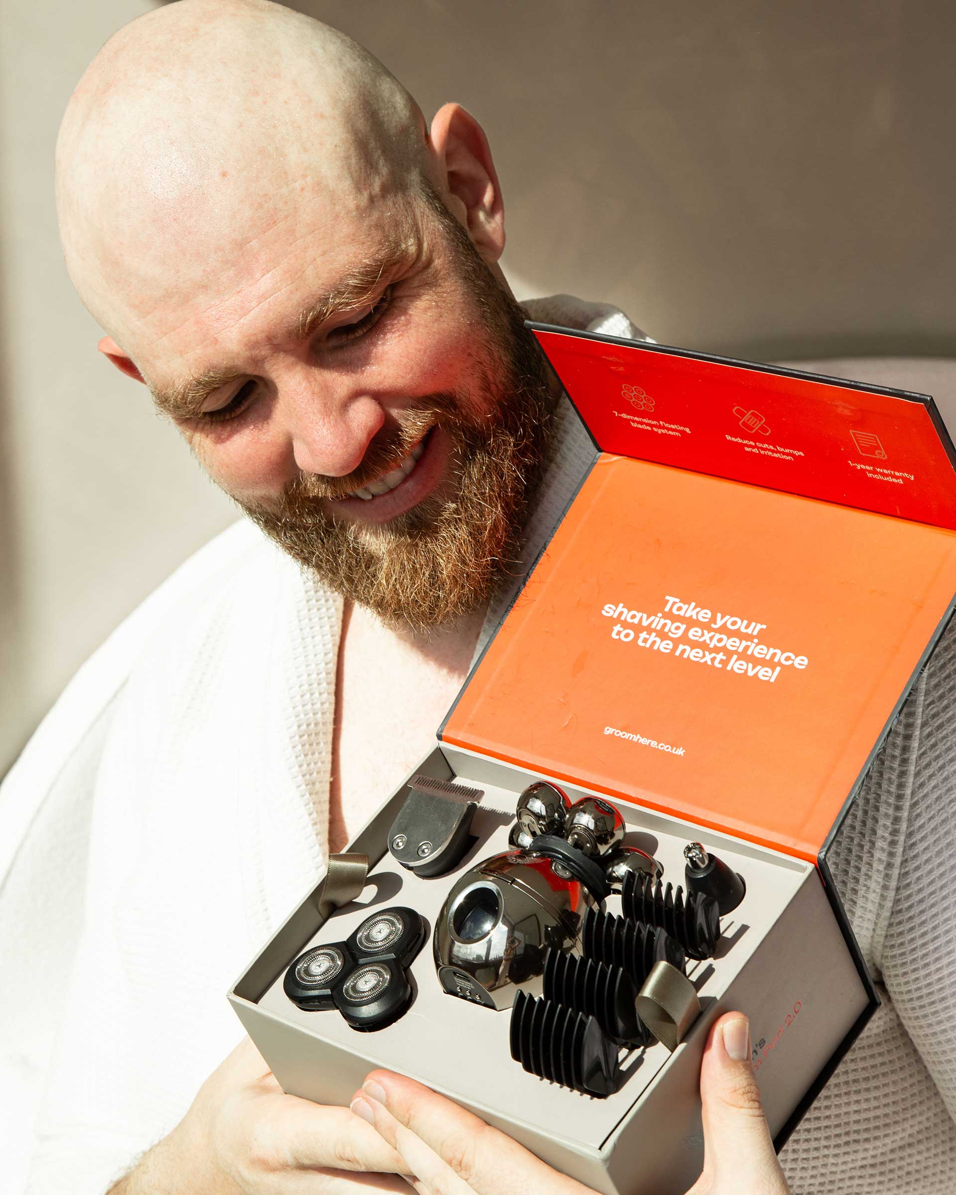 FlexGroom 5-in-1 elektrisch scheerapparaat | Precisie, veelzijdigheid en stijl