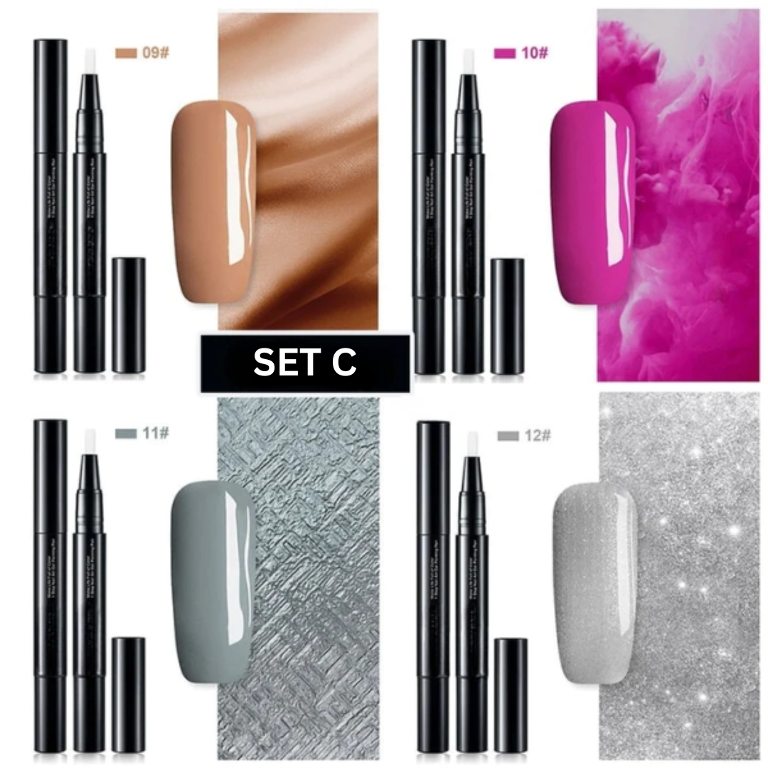 Nagelgel | Precieze Nail Art met Gel Kleur | Sneldrogend en langdurig | NailFlex