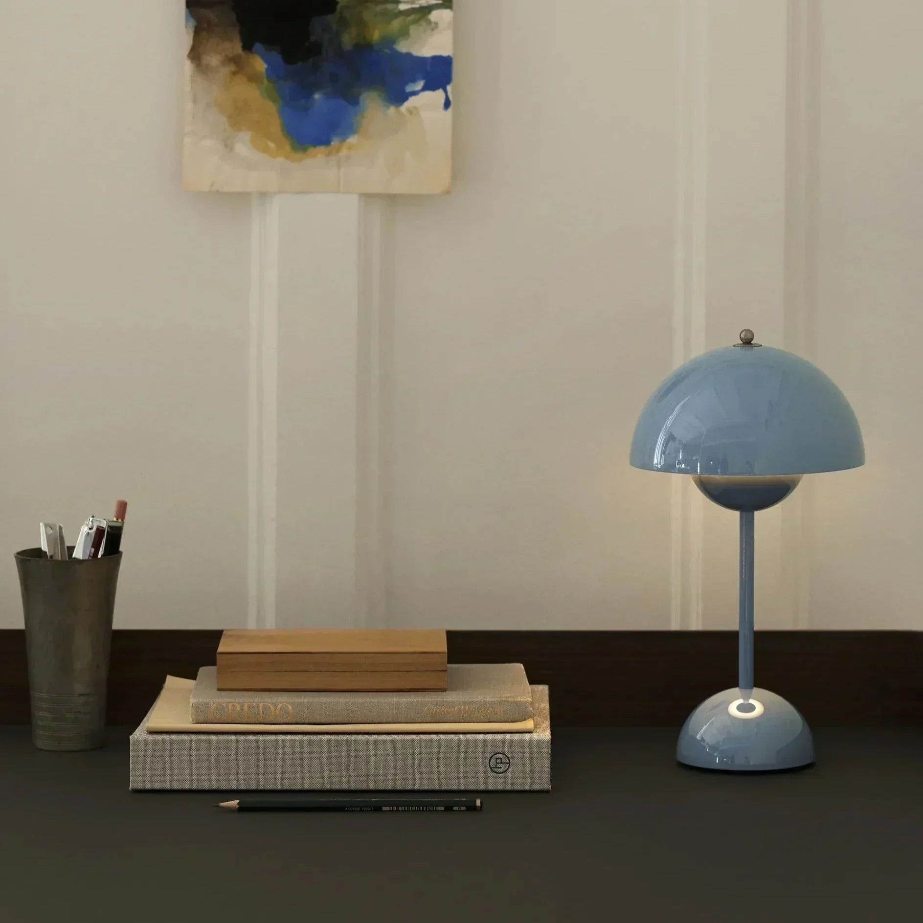 NordicGlow Luxe Moderne Paddenstoel Bureaulamp