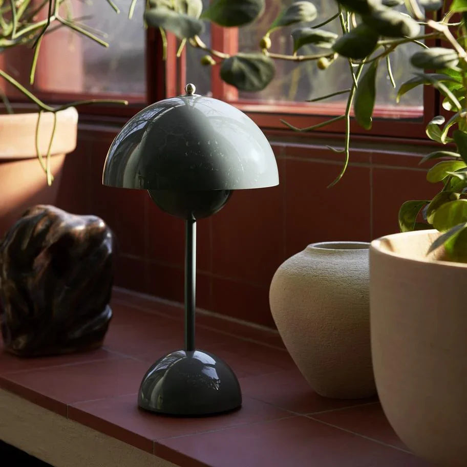 NordicGlow Luxe Moderne Paddenstoel Bureaulamp