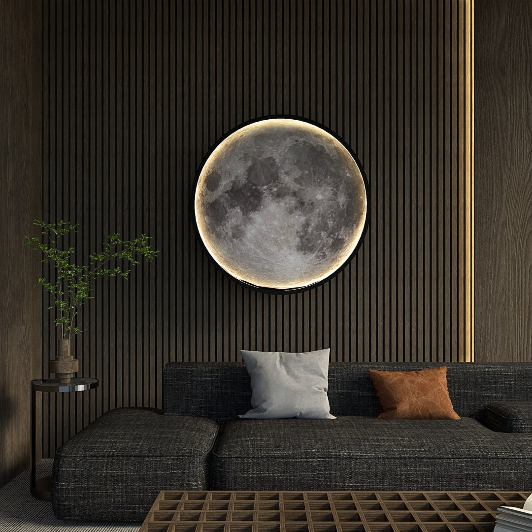 Noordse Maan Wandlamp