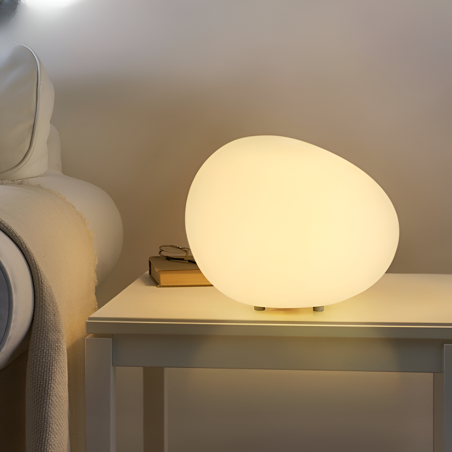 Noordse Steenvormige LED Tafellamp 1-Licht