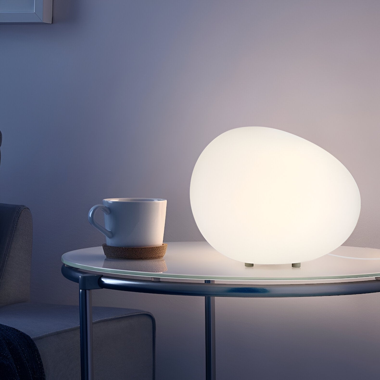 Noordse Steenvormige LED Tafellamp 1-Licht