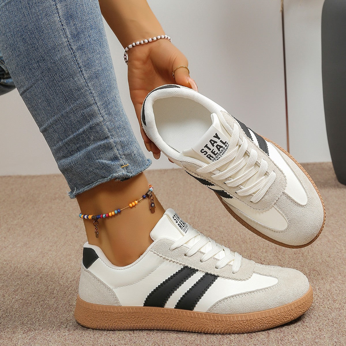 Stijlvolle Orthopedische Sneakers met een uniek ontwerp