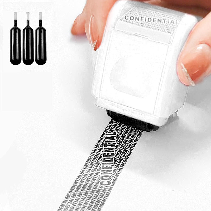 Privacy Bescherming Roller Stempel
