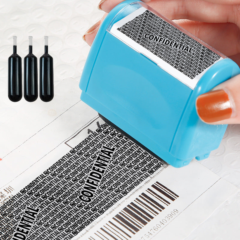Privacy Bescherming Roller Stempel