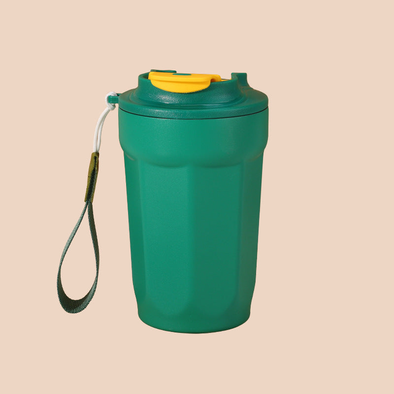 Thermosbeker voor Onderweg – Dubbelwandige Geïsoleerde Reisdrinkbeker