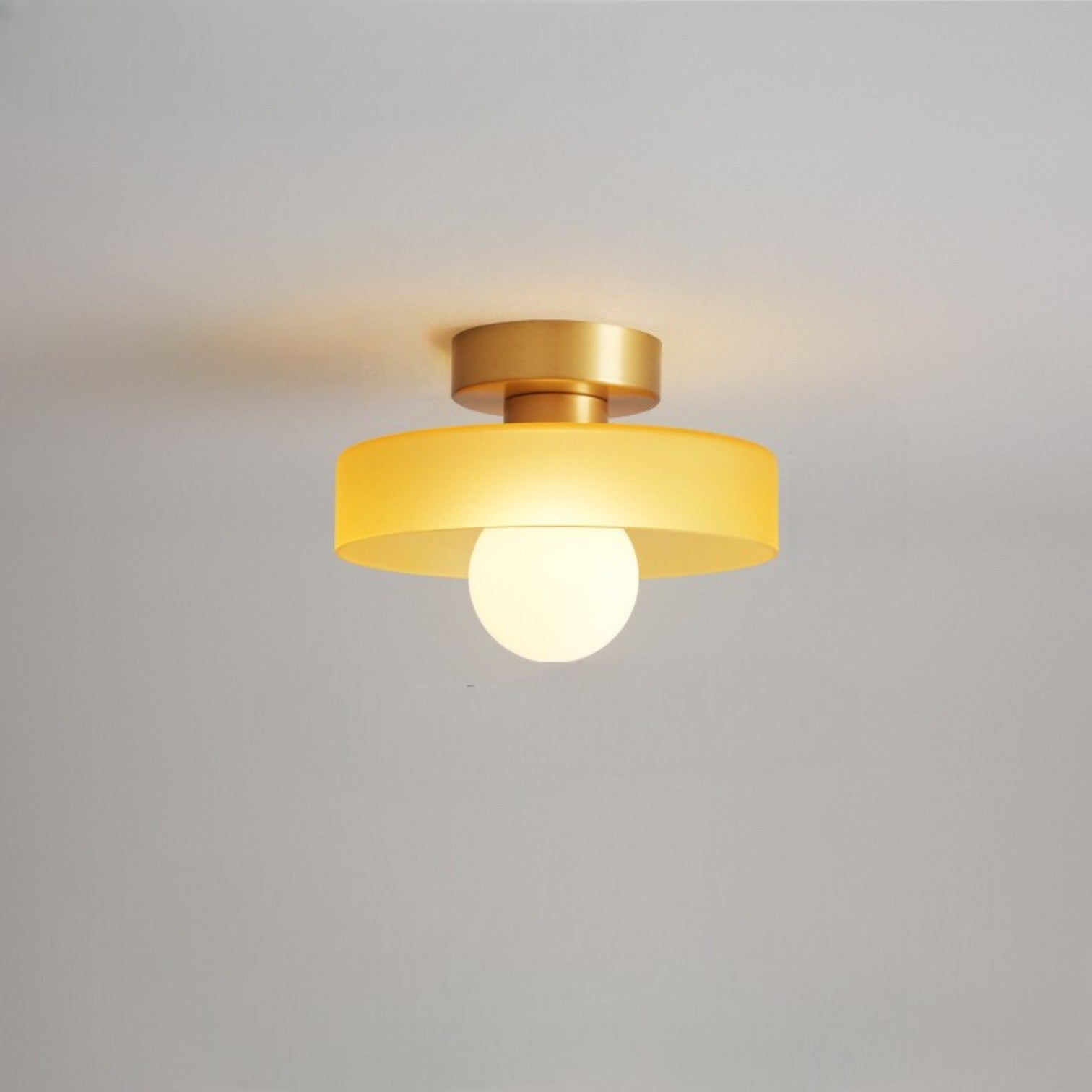 Bauhaus Glas LED Plafondlamp 1-Licht
