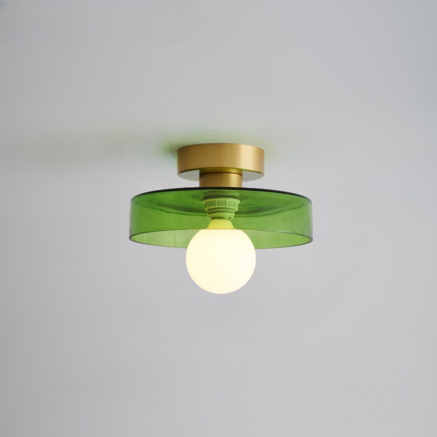 Bauhaus Glas LED Plafondlamp 1-Licht