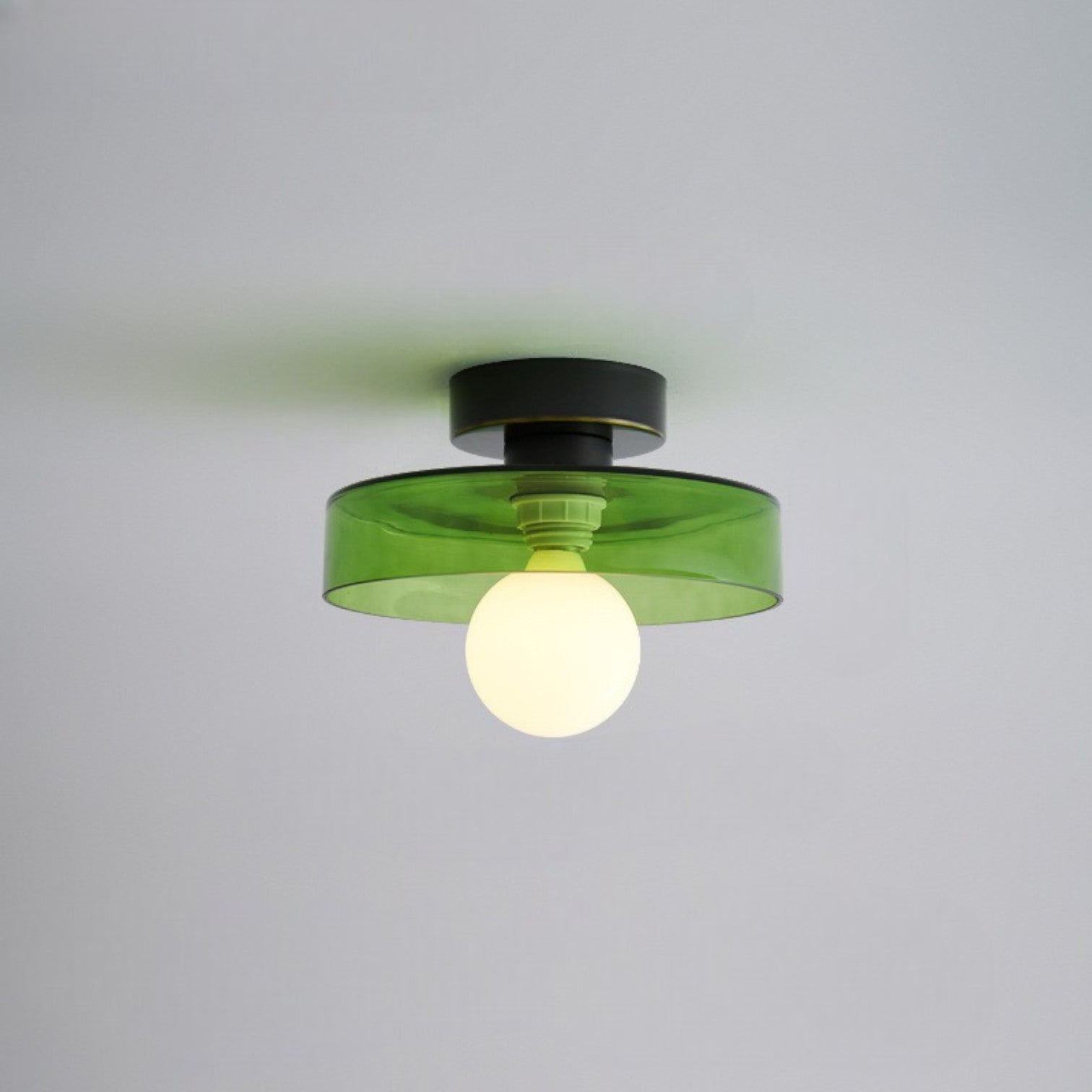 Bauhaus Glas LED Plafondlamp 1-Licht