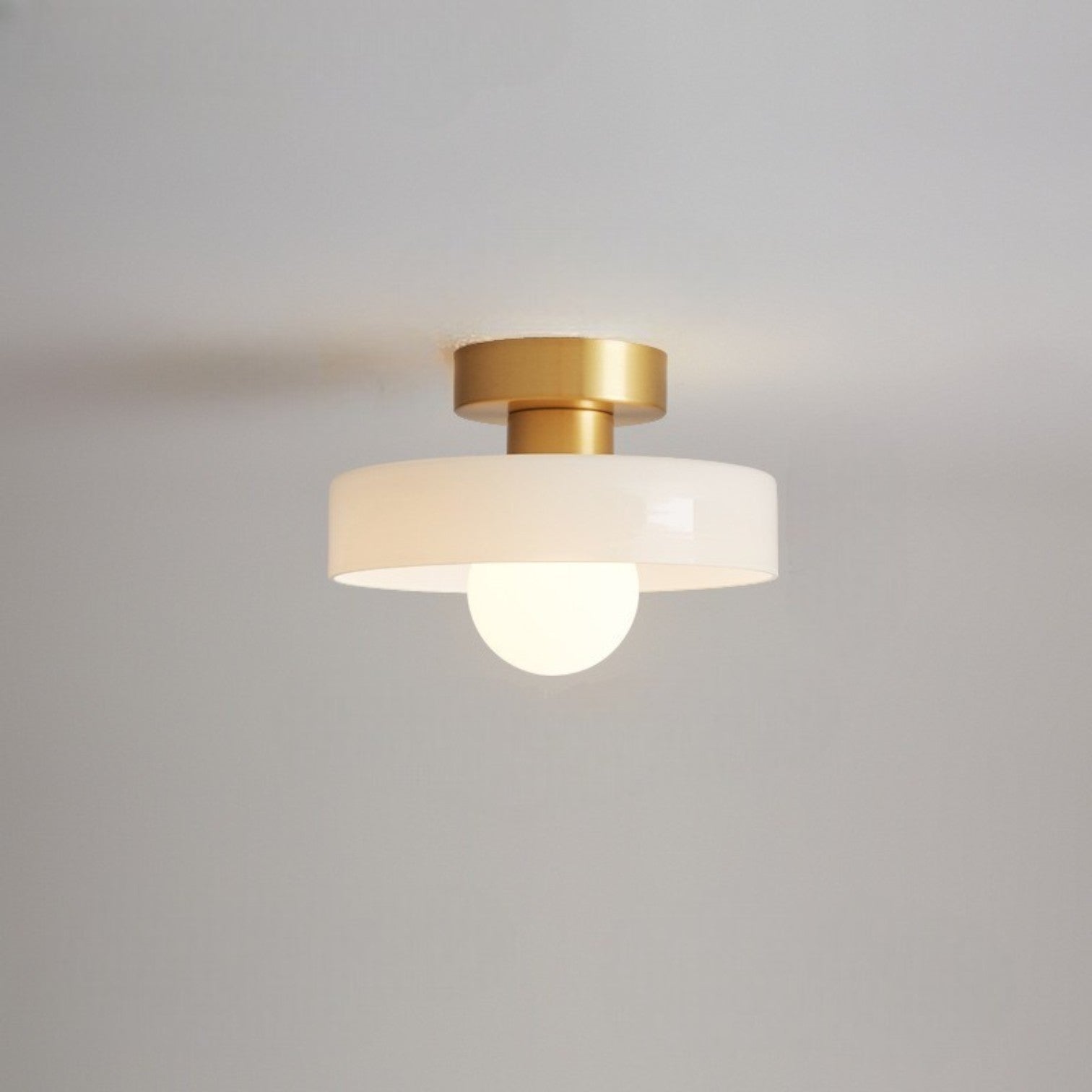 Bauhaus Glas LED Plafondlamp 1-Licht