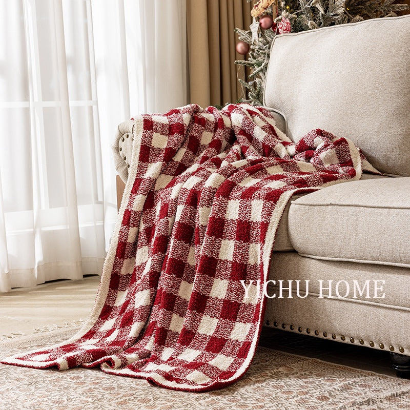 Geruite Plaid Deken – Zachte en Warme Bankdeken