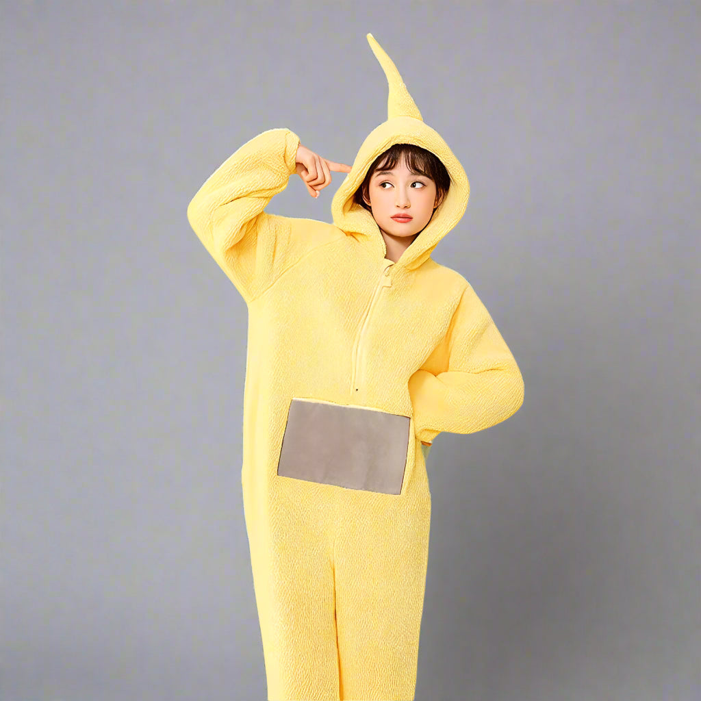 Unisex Pluche Fleece Kostuum Onesie | Hooded Loungewear