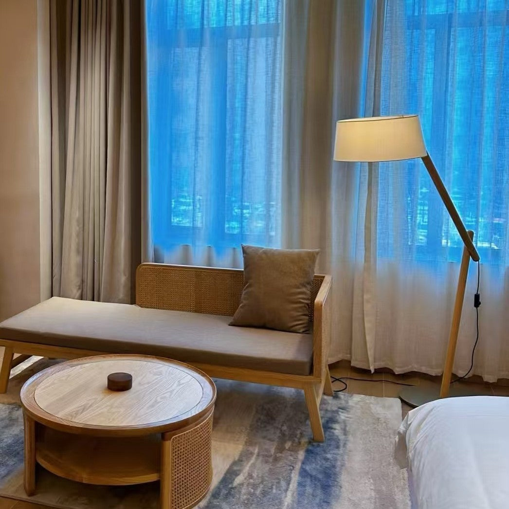 Verstelbare Booglamp – Moderne Vloerlamp met Gebogen Design