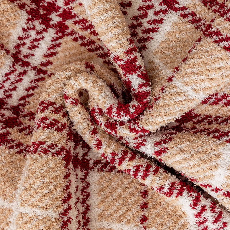 Geruite Plaid Deken – Zachte en Warme Bankdeken