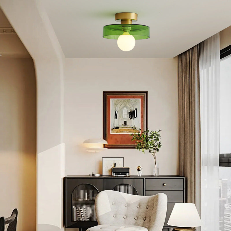 Bauhaus Glas LED Plafondlamp 1-Licht