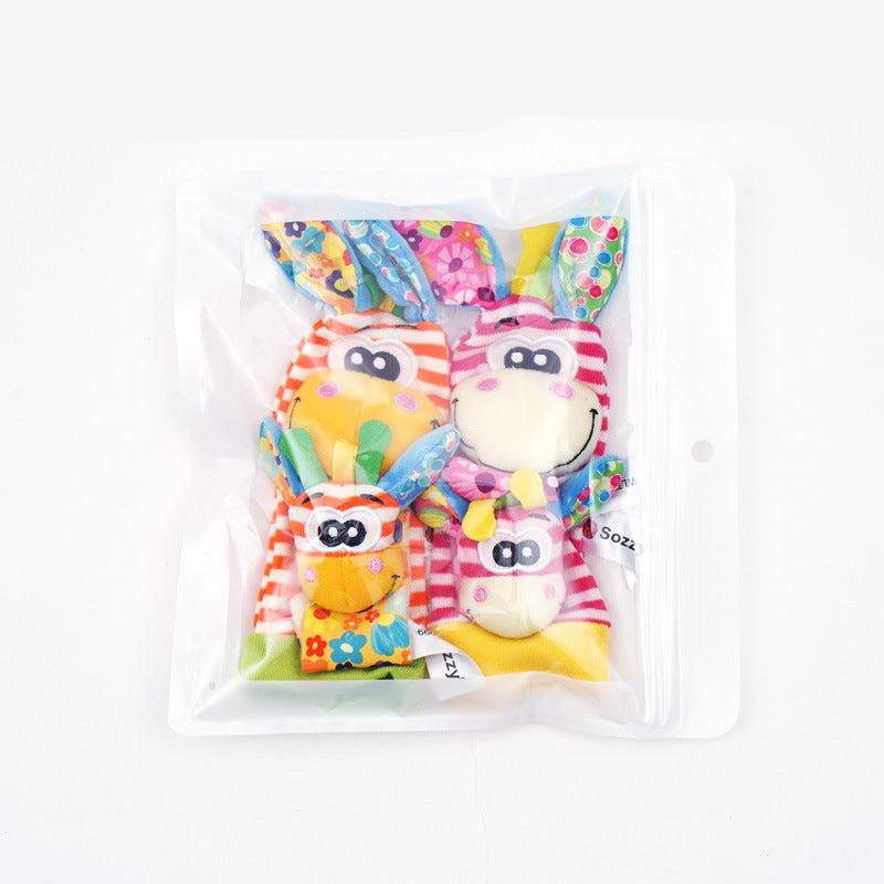 Sensorische Baby Pluche Sokken en Armband